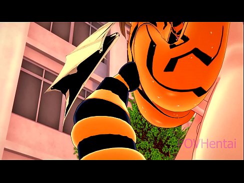 ❤️ Wasp Girl Monster ❤️ Anal video sa amin